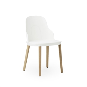 Sedia da Pranzo Normann Copenhagen Allez Rovere Bianco