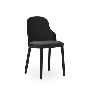 Normann Copenhagen Allez Sedia da Pranzo Rivestita in Nero