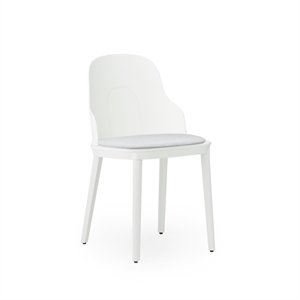 Sedia da Pranzo Normann Copenhagen Allez Rivestita in Bianco