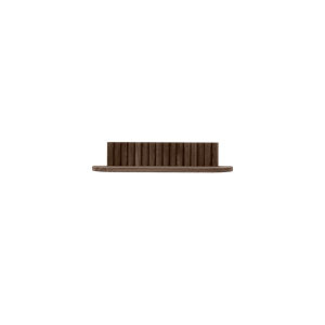 Mensola A Colonna Piccolo Andersen Furniture in Rovere Naturale Affumicato