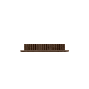 Mensola A Colonna Andersen Furniture Grande in Rovere Oliato Affumicato