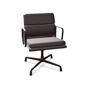 Sedia da Ufficio Vitra Soft Pad EA 207 Prugna/Bordeaux Scuro