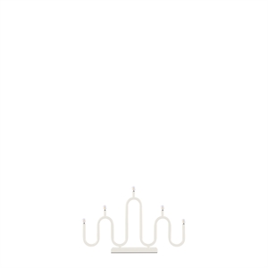 Globen Lighting Noel 5 Portacandele dell'Avvento/Lampada Portatile Bianco Avorio