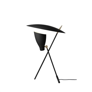 Warm Nordic Silhouette Lampada Da Tavolo Nera