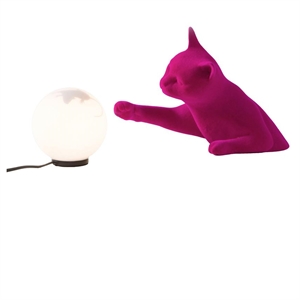 Karman Maoo Lampada da tavolo Velluto Fuscia