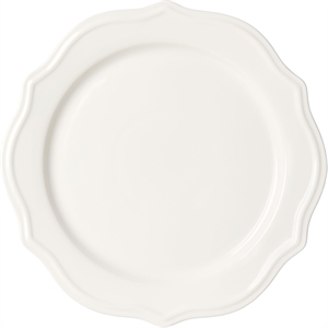 Decotique Violette Piatto 28 cm Bianco