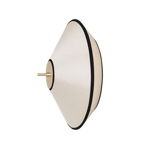 Edgeform Tafta Lampada da Parete/soffitto Ø40 Nero/Off-White