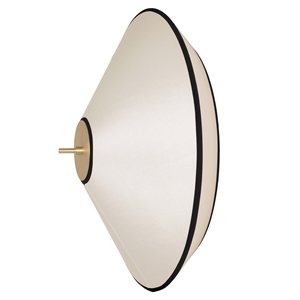 Edgeform Tafta Lampada da Parete/soffitto Ø52 Nero/Off-White