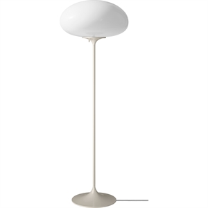 Lampada da terra Gubi Stemlite H110 Grigio Ciottolo/Opale