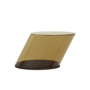 Tavolino da Caffè Inclinabile NORR11 Ambra/Vetro