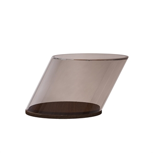 Tavolino da Caffè NORR11 Tilt Fumo/Vetro