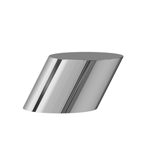 Tavolino da Caffè Inclinabile NORR11 in Acciaio Inossidabile