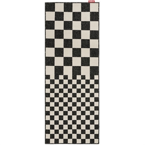 Tappeto Fatboy Carpretty Catwalk Square Affair 80x200 cm Antracite/ Crema