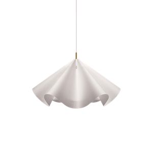 Moebe Sinuate Lampadario Grande Bianco/ Ottone