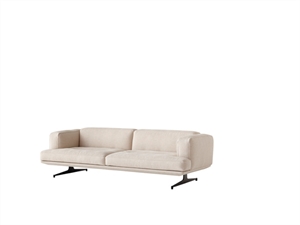 Divano A 3 Posti &Tradition Inland AV23 Clay 0011/Nero Nero