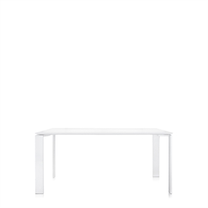 Scrivania Kartell FOUR Soft-Touch 158x79 Bianco