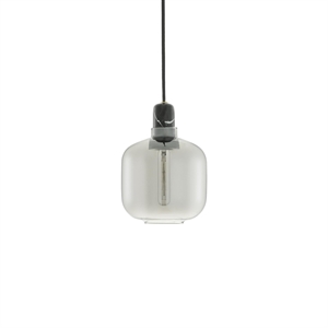 Normann Copenhagen Amp Lampadario Piccolo Nero/Opaco