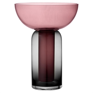 Vaso AYTM TORUS H33 Nero/ Rosa