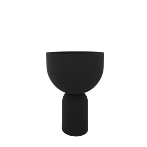 AYTM TORUS Vaso da Fiori 22 cm Nero