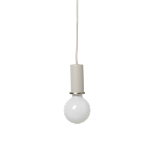 Ferm Living Socket Basso Grigio Chiaro