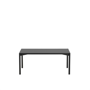 artek Tavolino Kiki L100 cm Nero/ Laminato Nero