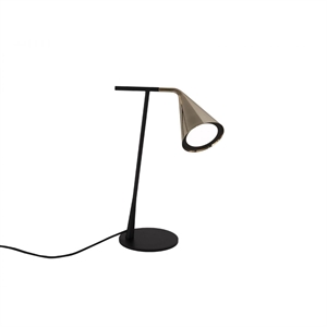 TOOY Gordon 561.31 Lampada da Tavolo Nero Opaco/Spazzolato Ottone