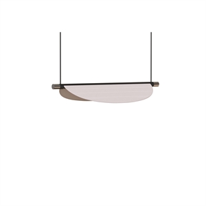 TOOY Thula 562.21 Lampadario Beige/ Nickel/ Pelle Beige