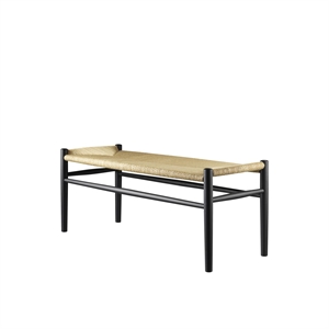 Panca FDB Furniture J83B Nero