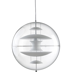 Verpan Globe Lampadario Vetro Ø50