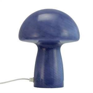 Lampada da Tavolo Dyberg Larsen Jenny Mushroom Blu