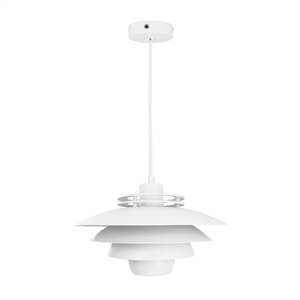 Dyberg Larsen Ejka Lampadario Mini Bianco Opaco