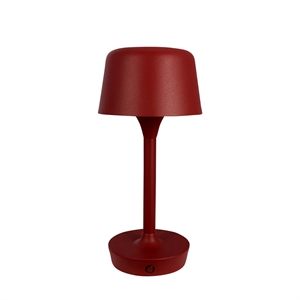 Lampada da Tavolo Dyberg Larsen Flow Rosso Scuro