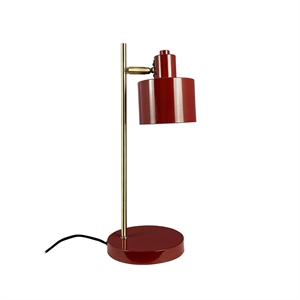 Lampada da Tavolo Dyberg Larsen Ocean Rosso Scuro/ Ottone