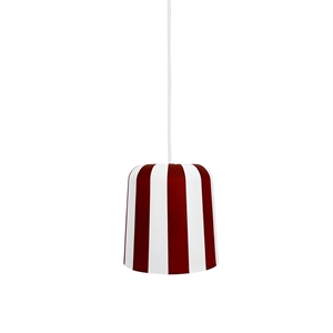 Lampadario Dyberg Larsen Lampadario Rosso Scuro/ Bianco