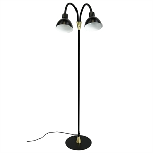 Lampada da Terra Dyberg Larsen Lilje Nero/ Ottone