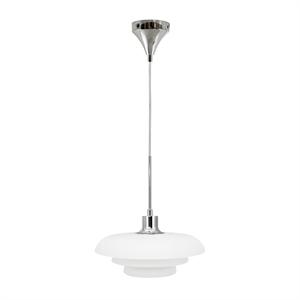 Dyberg Larsen AVA Lampadario A Sospensione D31 Opale/ Cromo