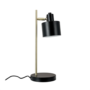Lampada da Tavolo Dyberg Larsen Ocean Nero/ Ottone