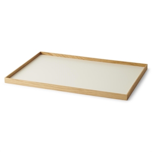 Vassoio Gejst Frame Grande Rovere/ Beige