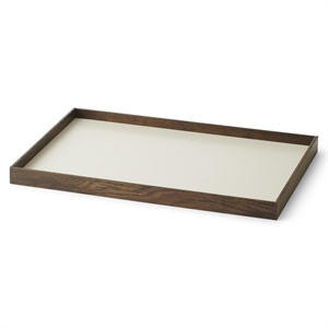 Vassoio Gejst Frame Medio Rovere Affumicato/ Beige