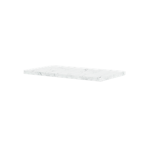 Montana Panton Wire Top Plate 992-Marmo Bianco 34,8 cm x 18,8 cm