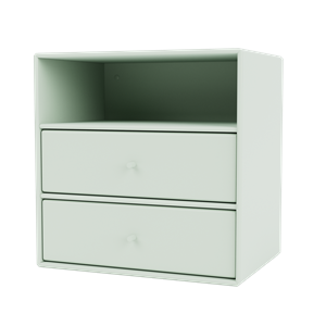 Libreria Montana Mini 1006 con 2 Cassetti Mist