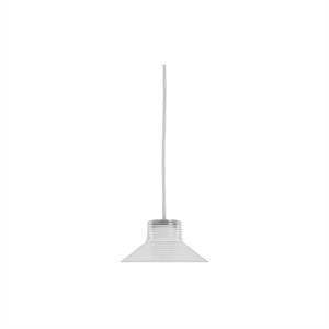 Lampadario FDB Furniture U11 Slaterhage Ø21 con Cavo Trasparente /opale