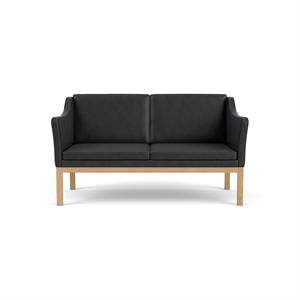 Divano A 2 Posti FDB Furniture L45 Nero
