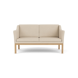 Divano A 2 Posti FDB Furniture L45, Beige