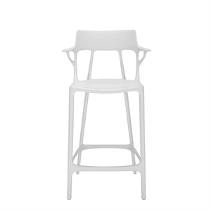 Sgabello da Bar Kartell AI H65 Bianco