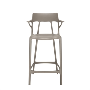 Sgabello da Bar Kartell AI H65 Grigio