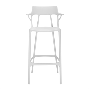 Sgabello da Bar Kartell AI H75 Bianco