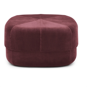 Pouf Circo Normann Copenhagen Grande Rosso Scuro