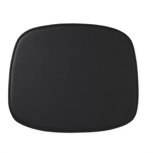 Cuscino da Seduta Normann Copenhagen Form in Pelle Nero