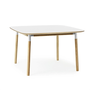 Tavolo da Pranzo Form Normann Copenhagen 120 x 120 cm Bianco/Rovere